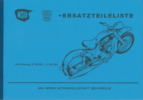 Ersatzteile liste nsu - ersatzteile,