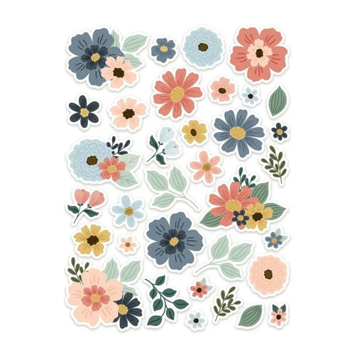 Schöne blumen stanzteile - so,