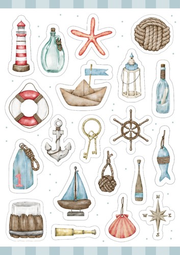 Stanzteile oder sticker a4 - sticker,
